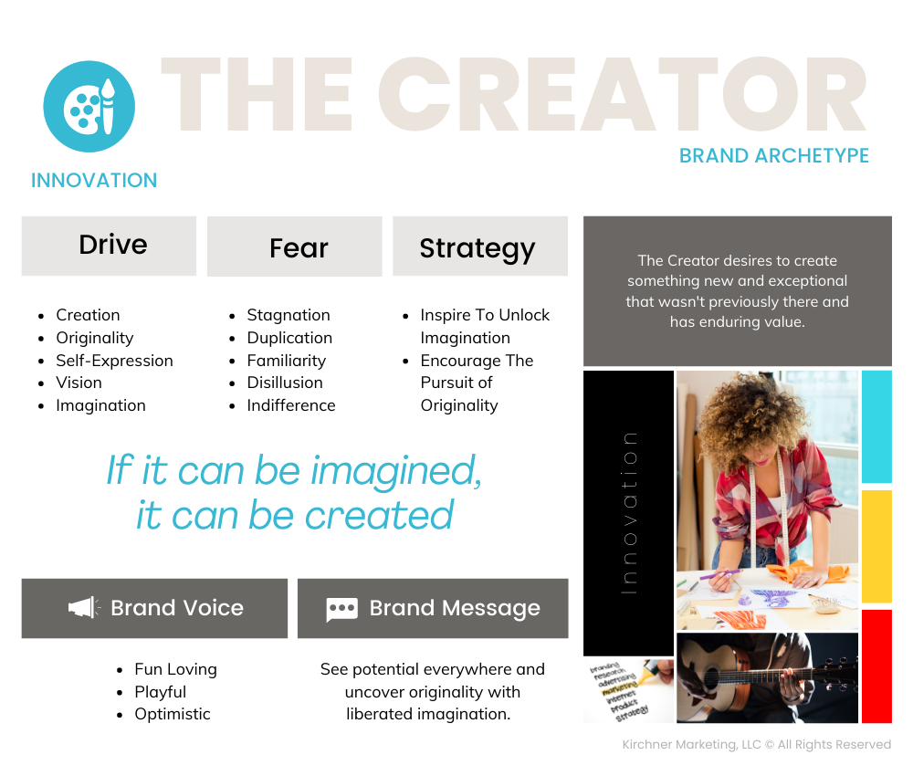 The Creator Brand Archetype