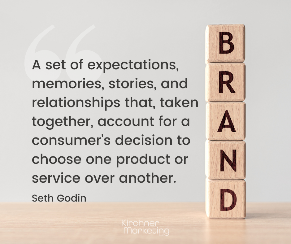 Seth Godin Brand Quote