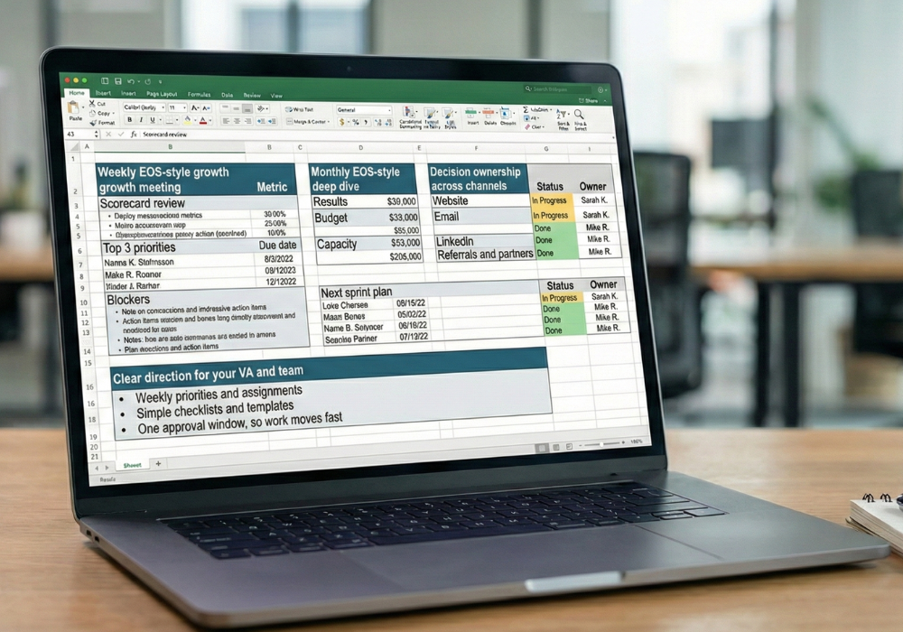 Fractional CMO Monthly assets